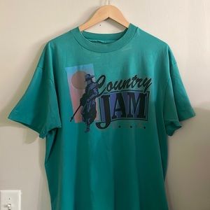 Vintage Country Jam USA Eau Claire Wisconsin 1994 shirt